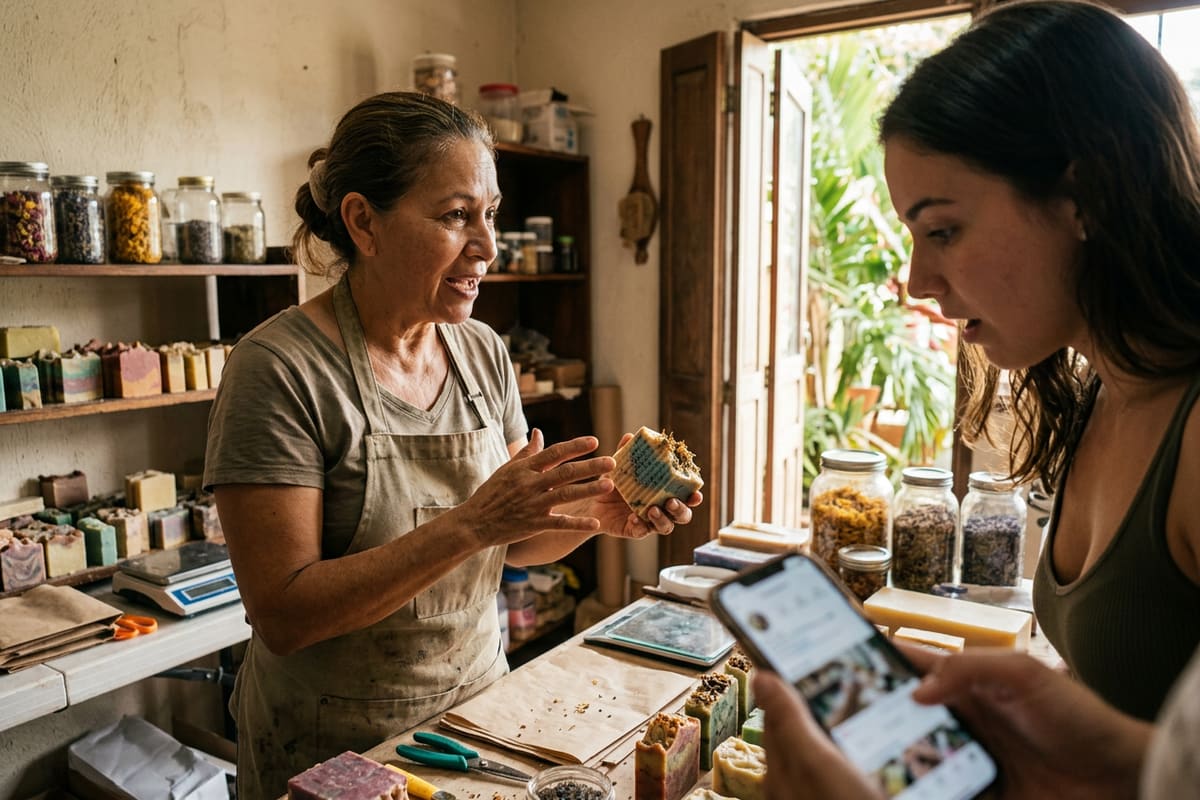 Artesana muestra un jabón novedoso que la gente aún no busca: ahí rinden más los anuncios de Meta que Google Ads